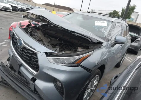 2020 Toyota Highlander Hybrid Limited из США, поврежденный, VIN 5TDYARAH3LS001458